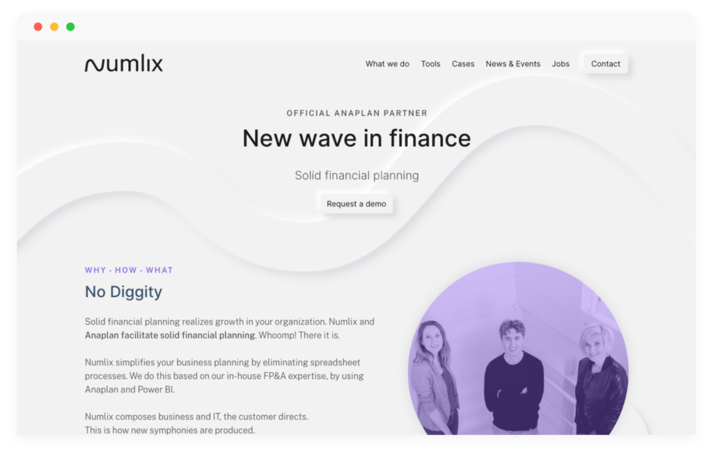 Numlix homepage